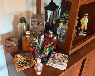 VINTAGE MCM BARWARE