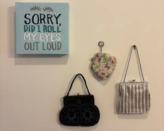 VINTAGE BEADED BAGS