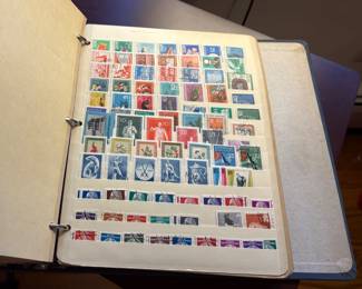 VINTAGE STAMP COLLECTION 