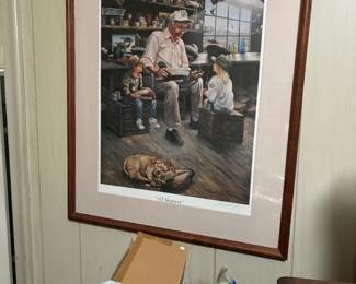 Frank Cummings framed print
