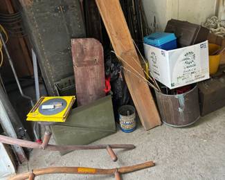 antique farm implements 