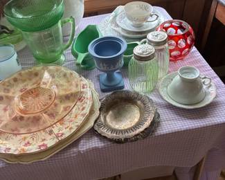 vintage glassware