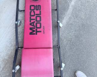 Matco Tools mechanic's creeper — $50