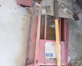 Transmission jack, 800 lb — $75
