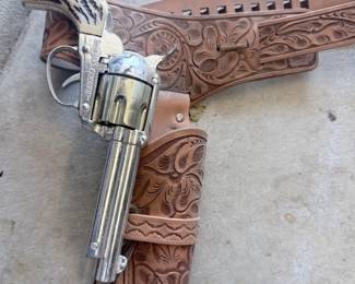 Western cap gun w/ holster — $40
