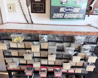 Parts organizer cabinet — $50