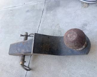 Trailer hitch w/ ball mount — $25