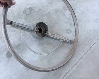 Vintage 2-spoke steering wheel — $40