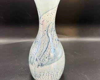 Hand painted in Israel vase