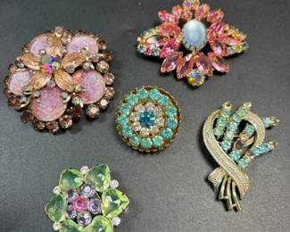 Colorful Brooches