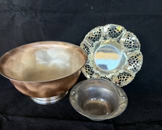 Silver Plated Dish Lot