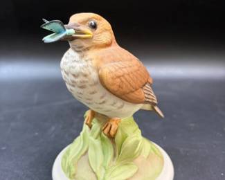 Boehm Porcelain Wood Thrush Figurine