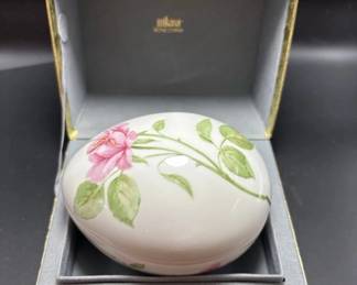 Mikasa June Rose Porcelain Trinket Dish