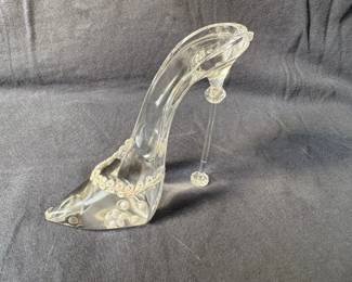 Acrylic High Heel Shoe Ornament