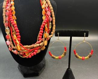Necklace and Earring Set