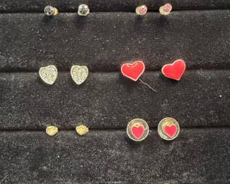 Heart Stud Earrings