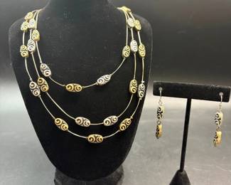 Necklace and Earring Set
