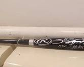 SPORTS MEMORABILIA BASEBALL SAMMY SOSA SIGNED RAWLINGS ADIRONDACK "BIG STICK" BAT MVP 66 HR INSCRIPTION