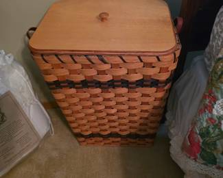 Vintage three sisters hamper basket