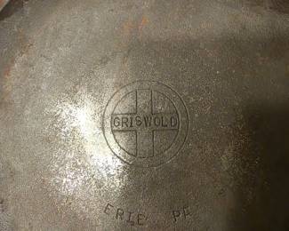 Griswold cast iron.