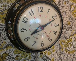 Vintage General Electric Telechron Wall Clock