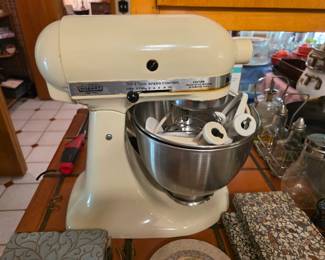 Kitchenaid mixer. 