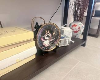 Large Collection of Asian-Inspired Decorative & Collector Plates – Many Still in Original Boxes