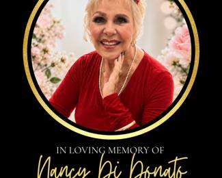 In Loving Memory of Nancy Di Donato — The wonderful woman behind this estate and the many treasures you’ll find throughout her home. We are honored to help give her cherished belongings a new chapter.