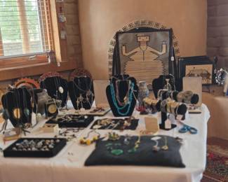 Southwestern and gold jewlery
