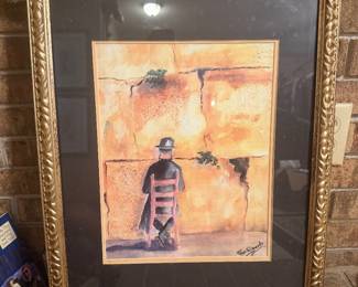 Judaica Artwork By Local Artist Faye Roberts