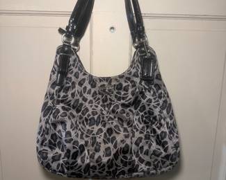 Coach Madison Maggie Shoulder Bag in Ocelot Leopard Print