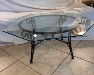 Wrought Iron Coffee Table