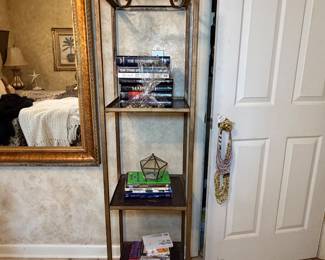Gold Brushed Etagere