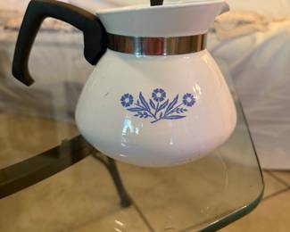 Vintage CorningWare Blue Cornflower 6-cup teapot