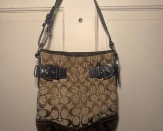 Coach SoHo Signature Slim Bag