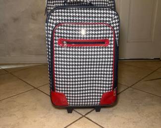Houndstooth Rolling Suitcase