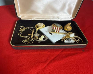 Lot 70: Assorted Vintage Costume Jewelry and Accessories