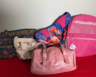Lot 88: Assorted Handbags and Backpacks