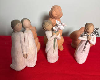 Lot 97: Willow Tree Figurines and Animal Sculptures