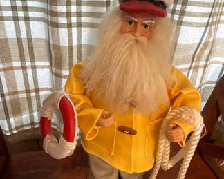 Lot 18: Sailor Figurine with Rope and Lifebuoy