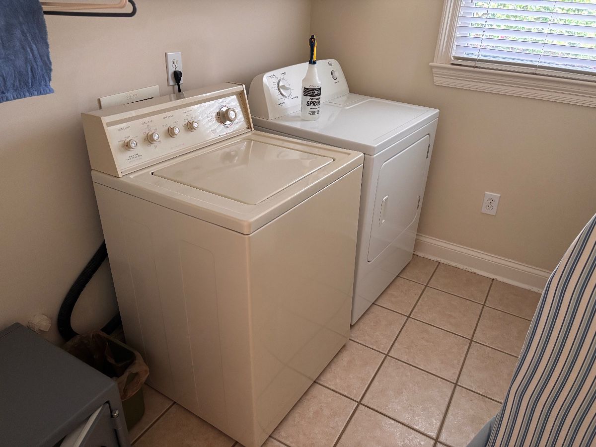 Washer and dryer