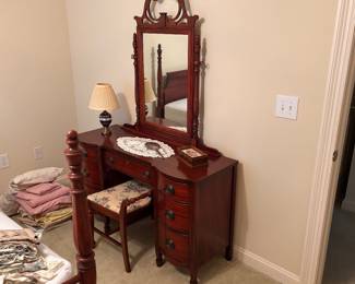 Antique dresser with mirror