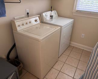 Washer and dryer