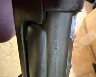 Springfield Krag, receiver markings.