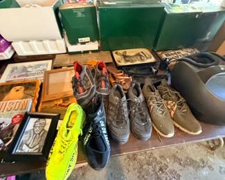 Assorted shoes and boots