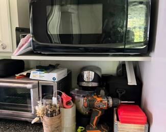 Sharp Carousel microwave, countertop appliances 