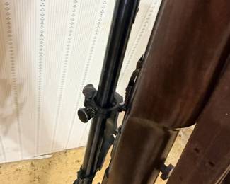 Western Field 47A .22, scope close-up.