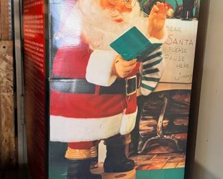 Coca-Cola Santa decoration in original box