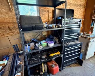 Power tools and tool storage