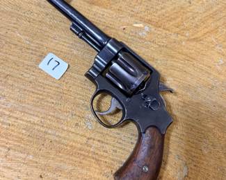 Smith & Wesson Model 1917 .45 revolver.
